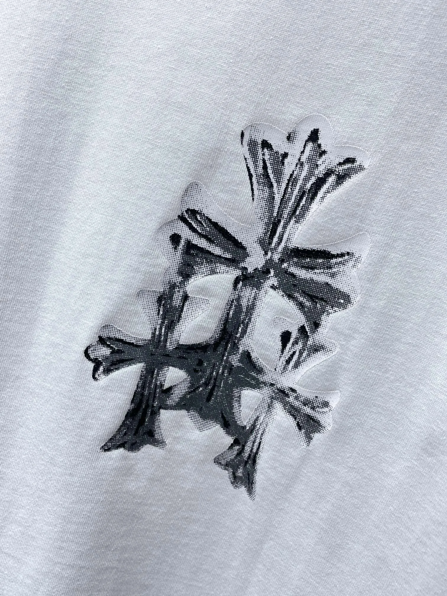 8560＃ Chrome Hearts 24ss ➕ 1 1 ：White Black Sizes：S、M、L、XL